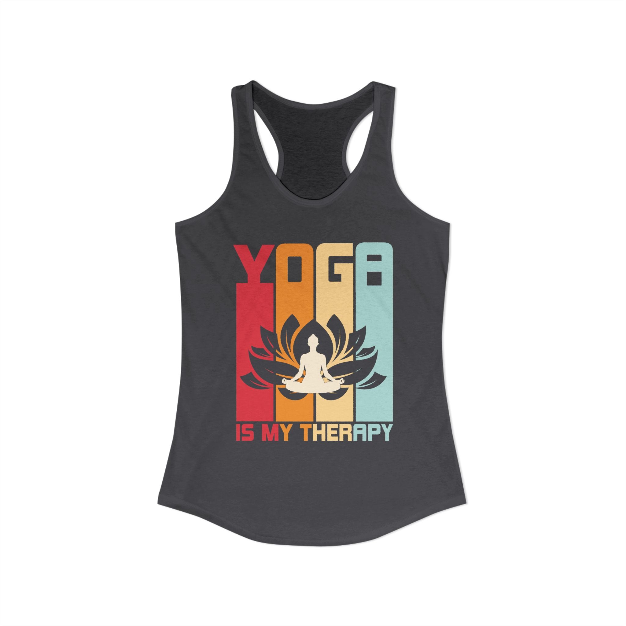 Yoga is My Therapy - Racerback Tank