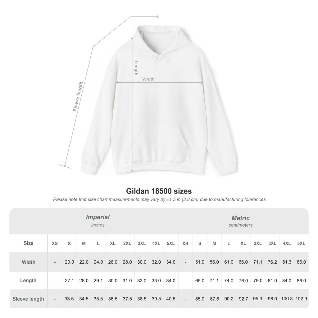 Zen AF - Unisex Heavy Blend™ Hooded Sweatshirt