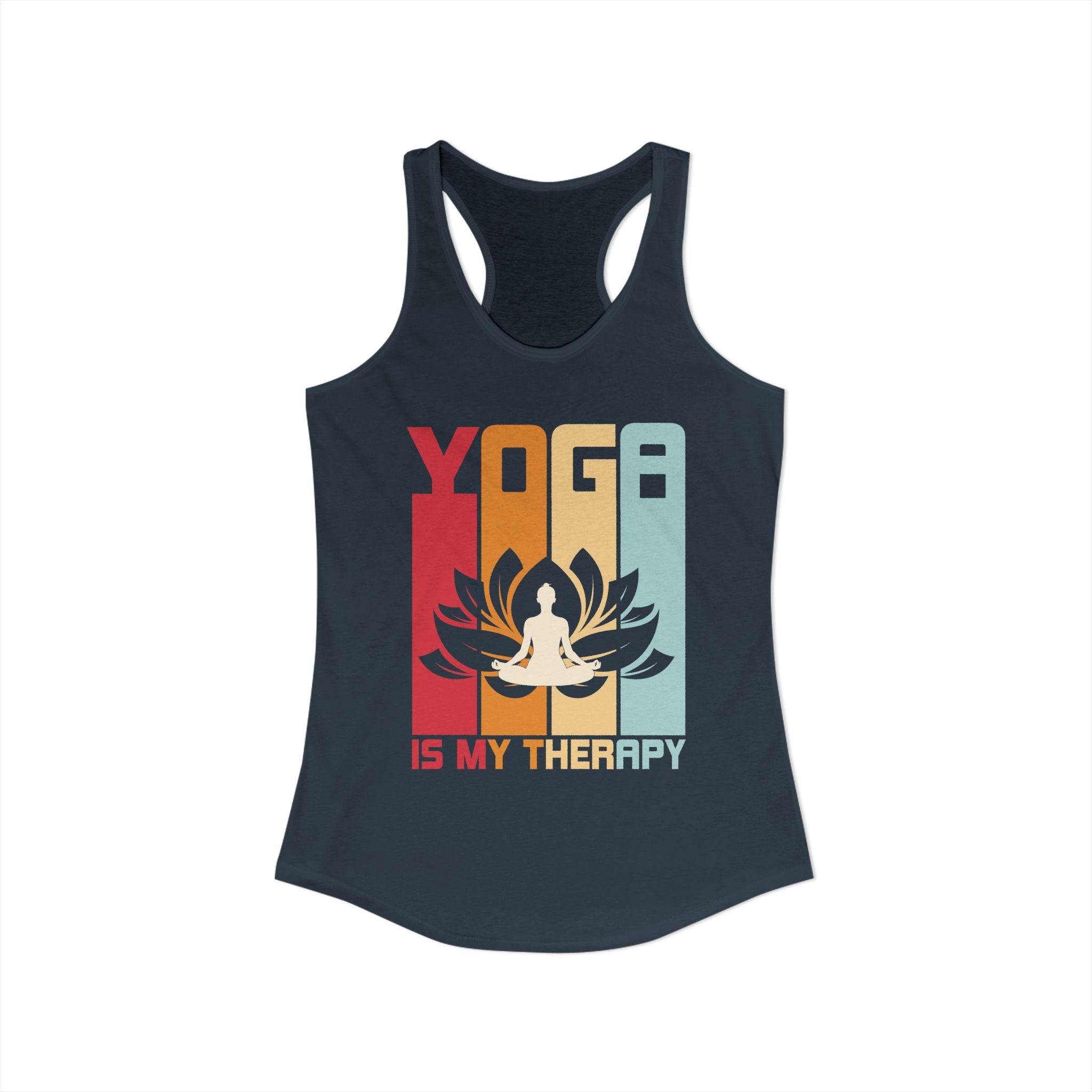 Yoga is My Therapy - Racerback Tank