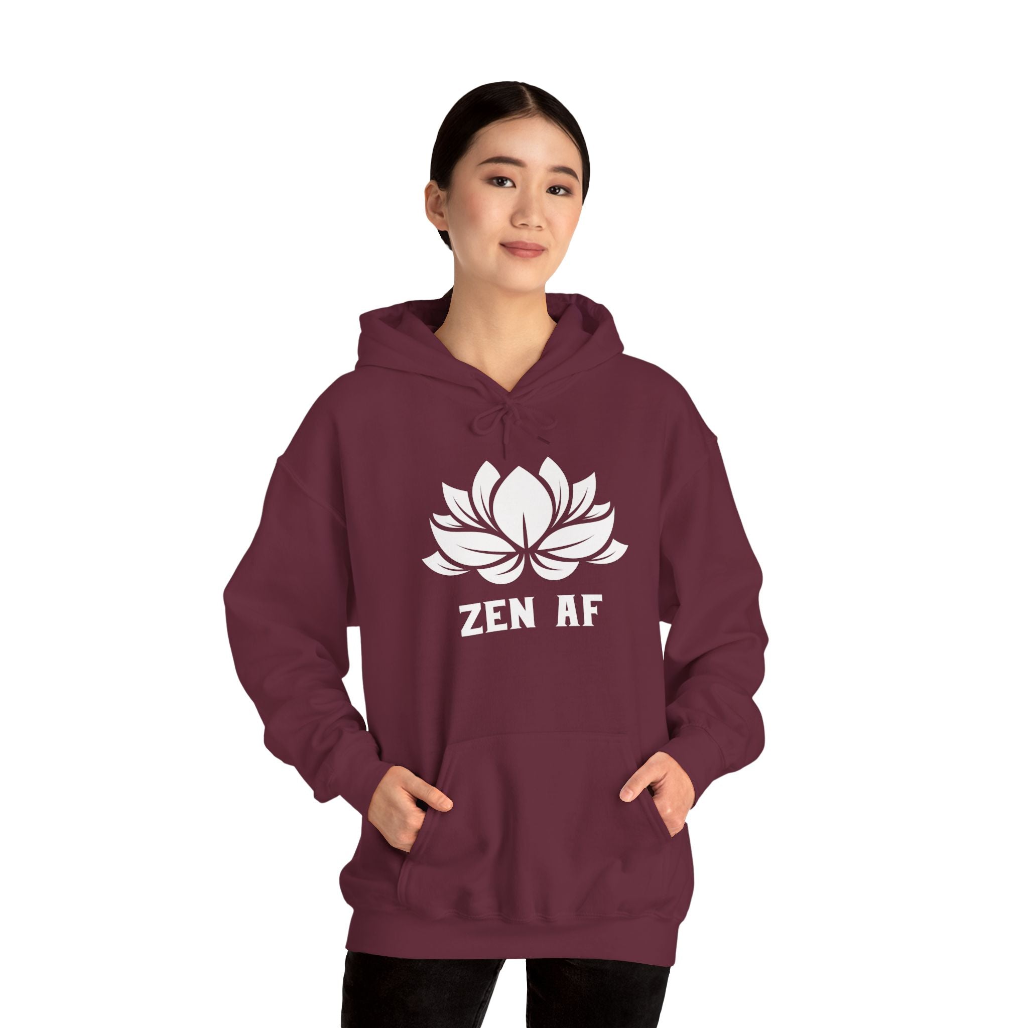 Zen AF - Unisex Heavy Blend™ Hooded Sweatshirt