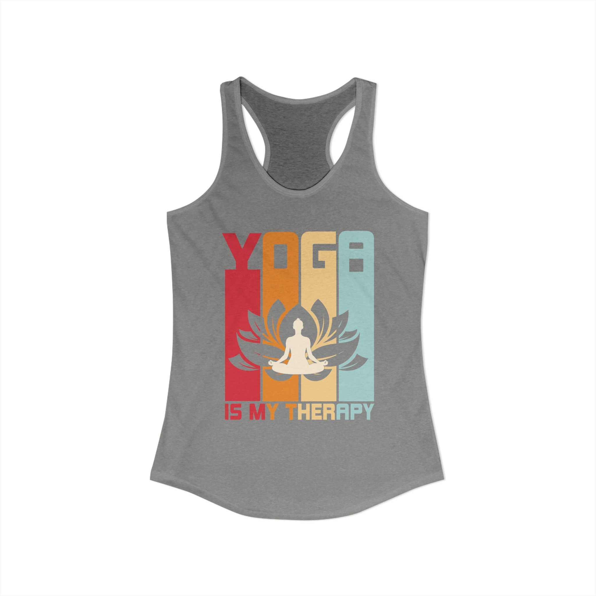 Yoga is My Therapy - Racerback Tank