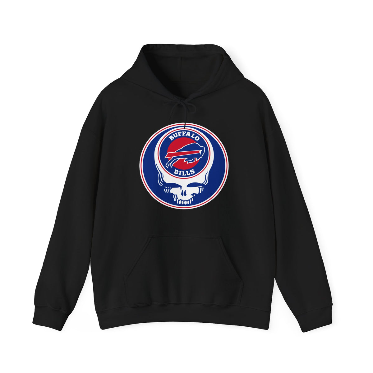 Vintage Buffalo Football Stealie Hoodie