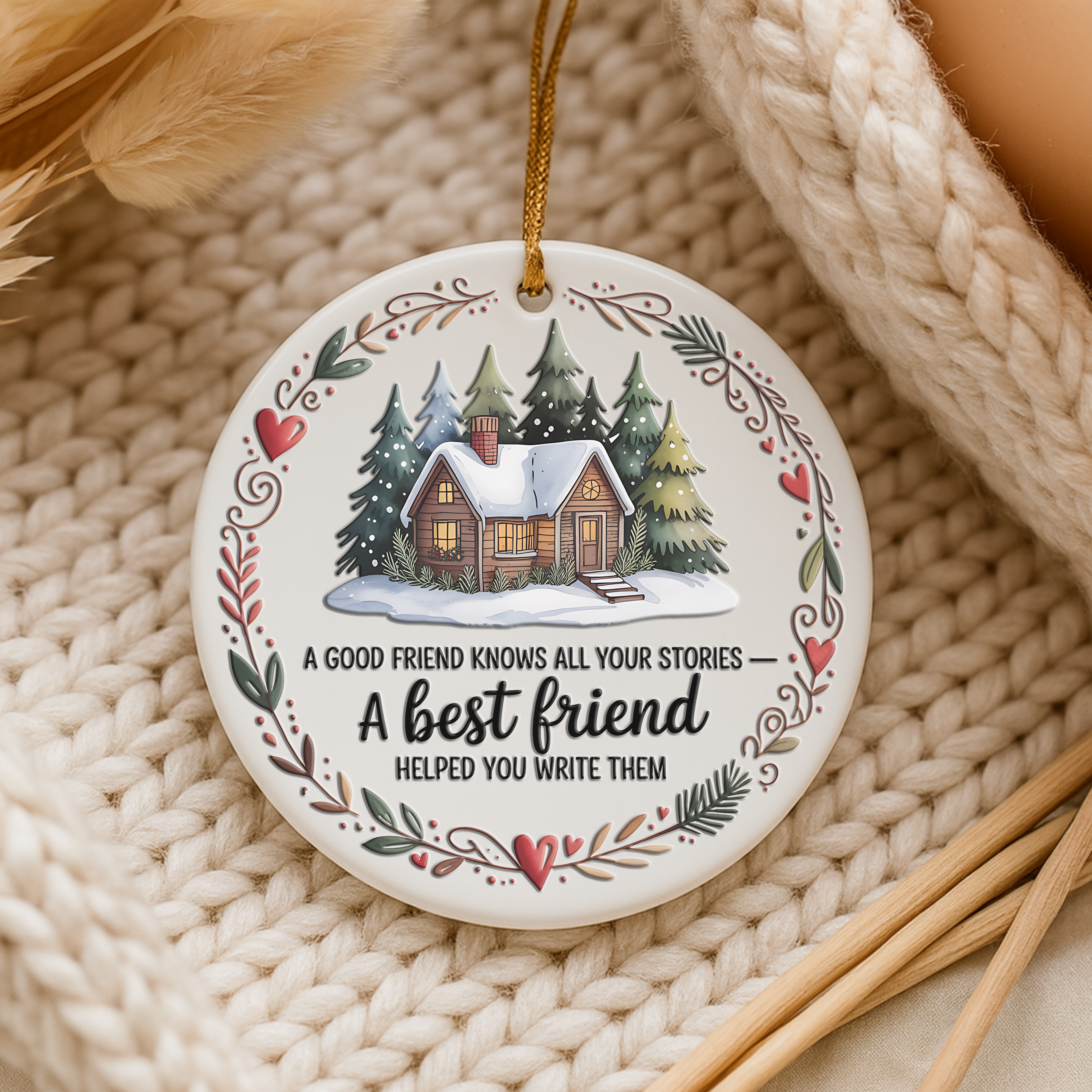 A good friend knows all your stories – A best friend helped you write them.