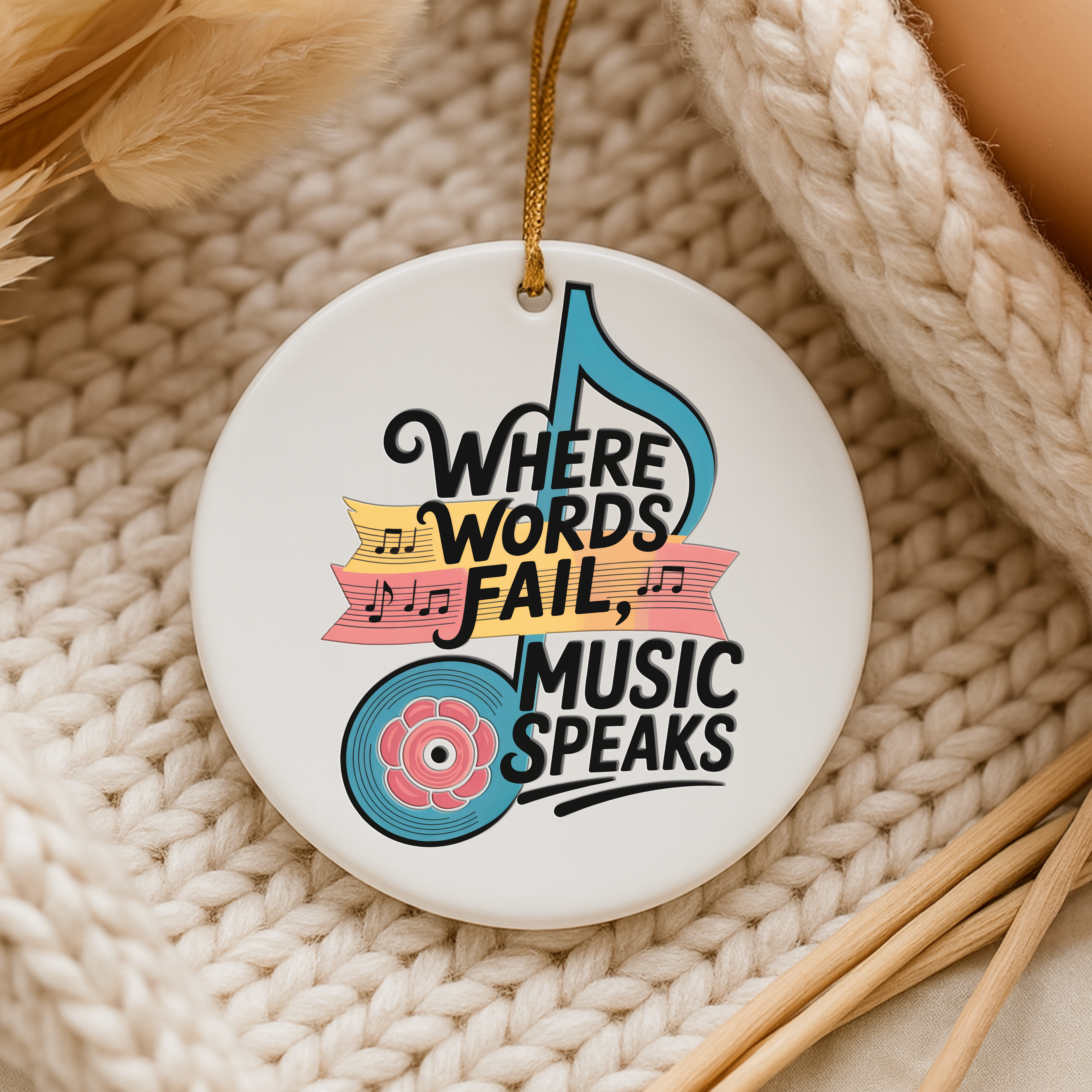 Where words fail, music speaks.
