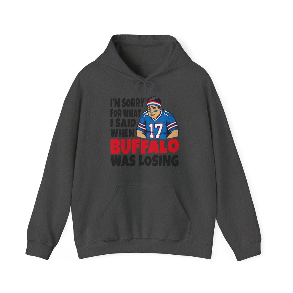 I'm Sorry for What I Said When Buffalo was Losing Hoodie