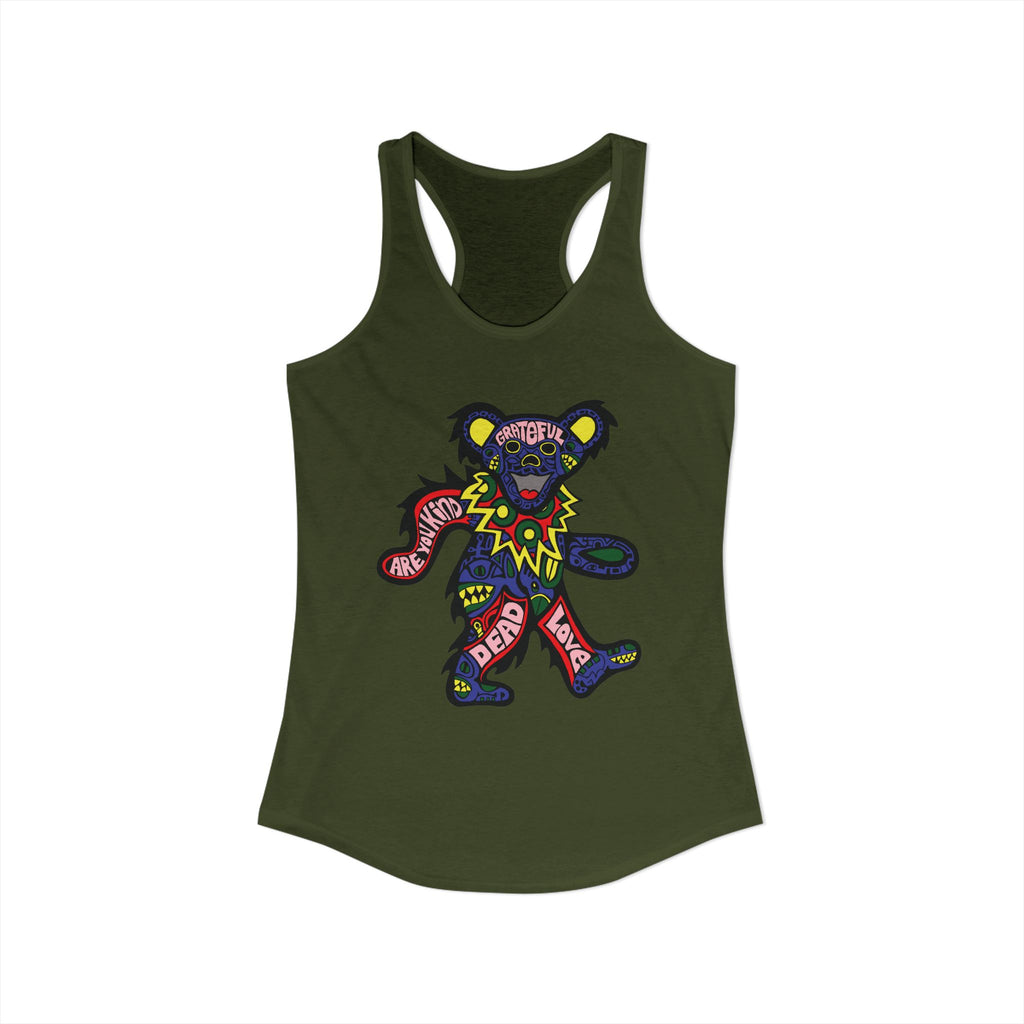 Dancing Bear Women’s Racerback Tank