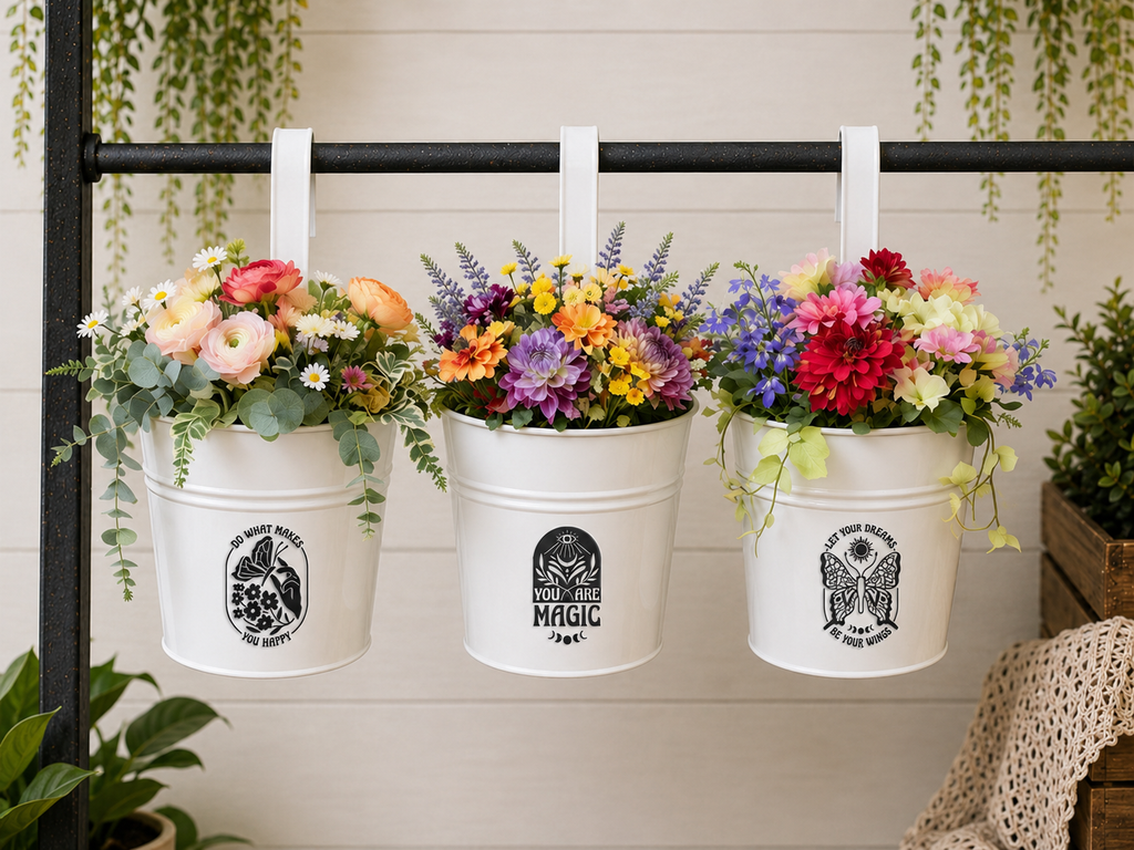 Happy, Magic & Dreams Hanging Planter Keepsakes