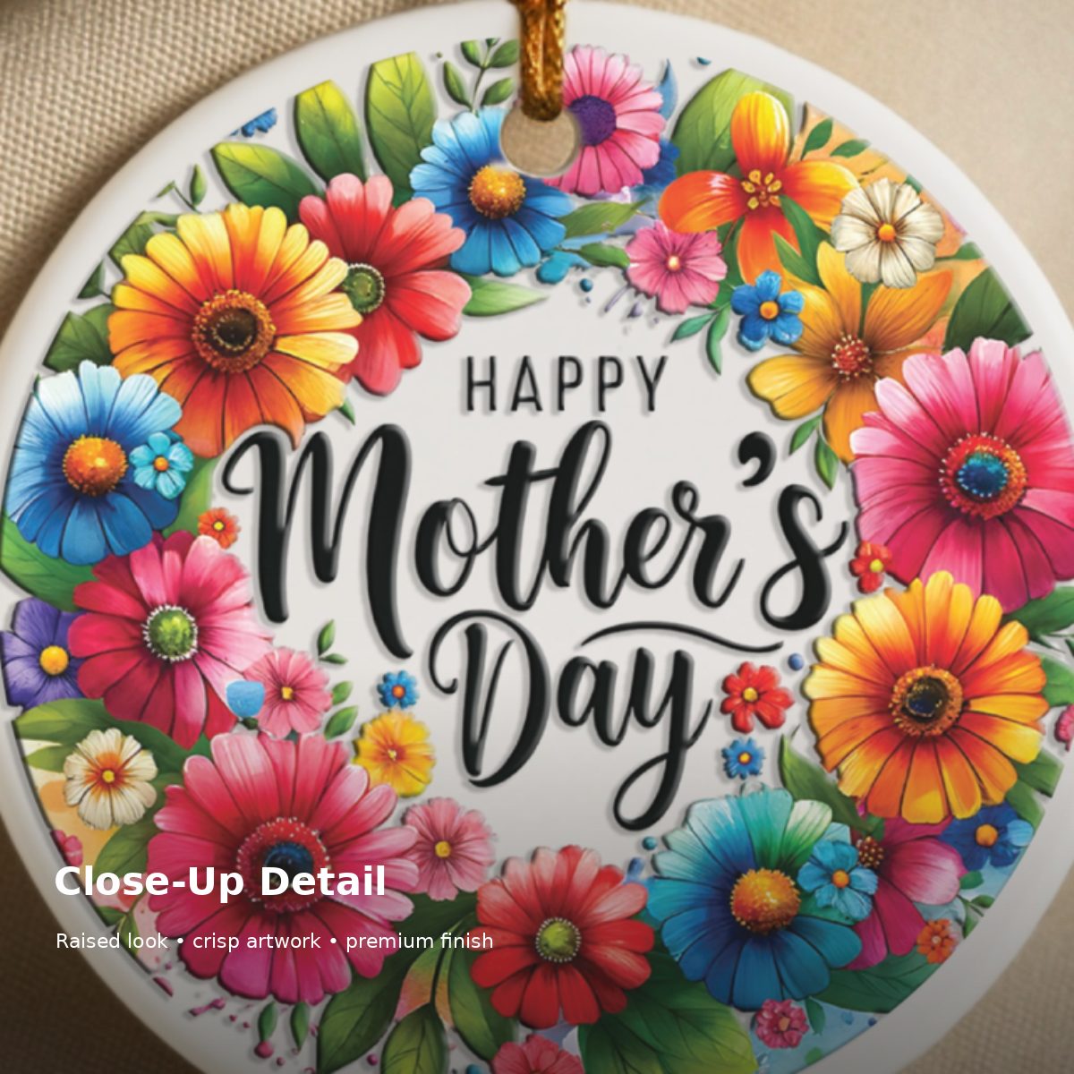 Happy Mother's Day Wreath