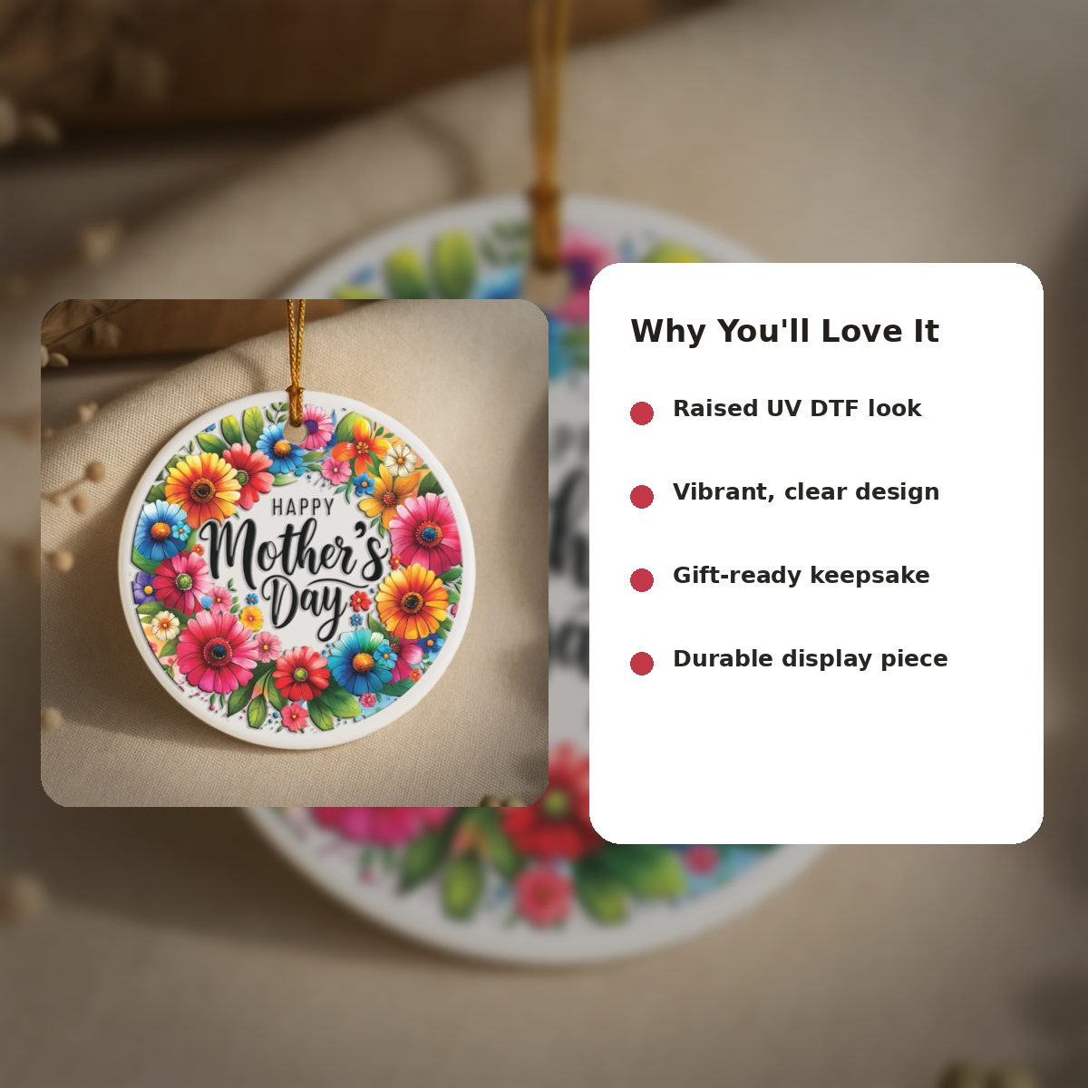 Happy Mother's Day Wreath
