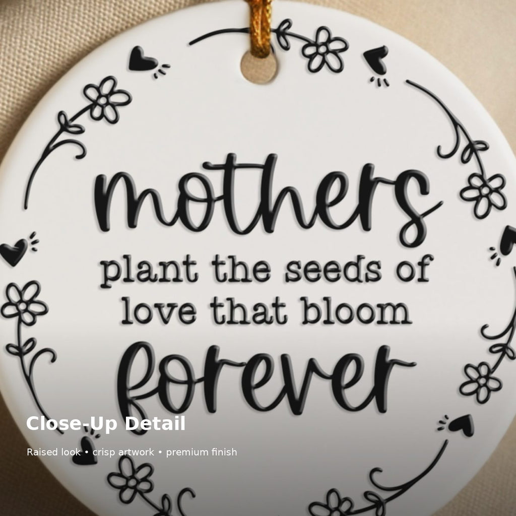 Mothers love blooms forever