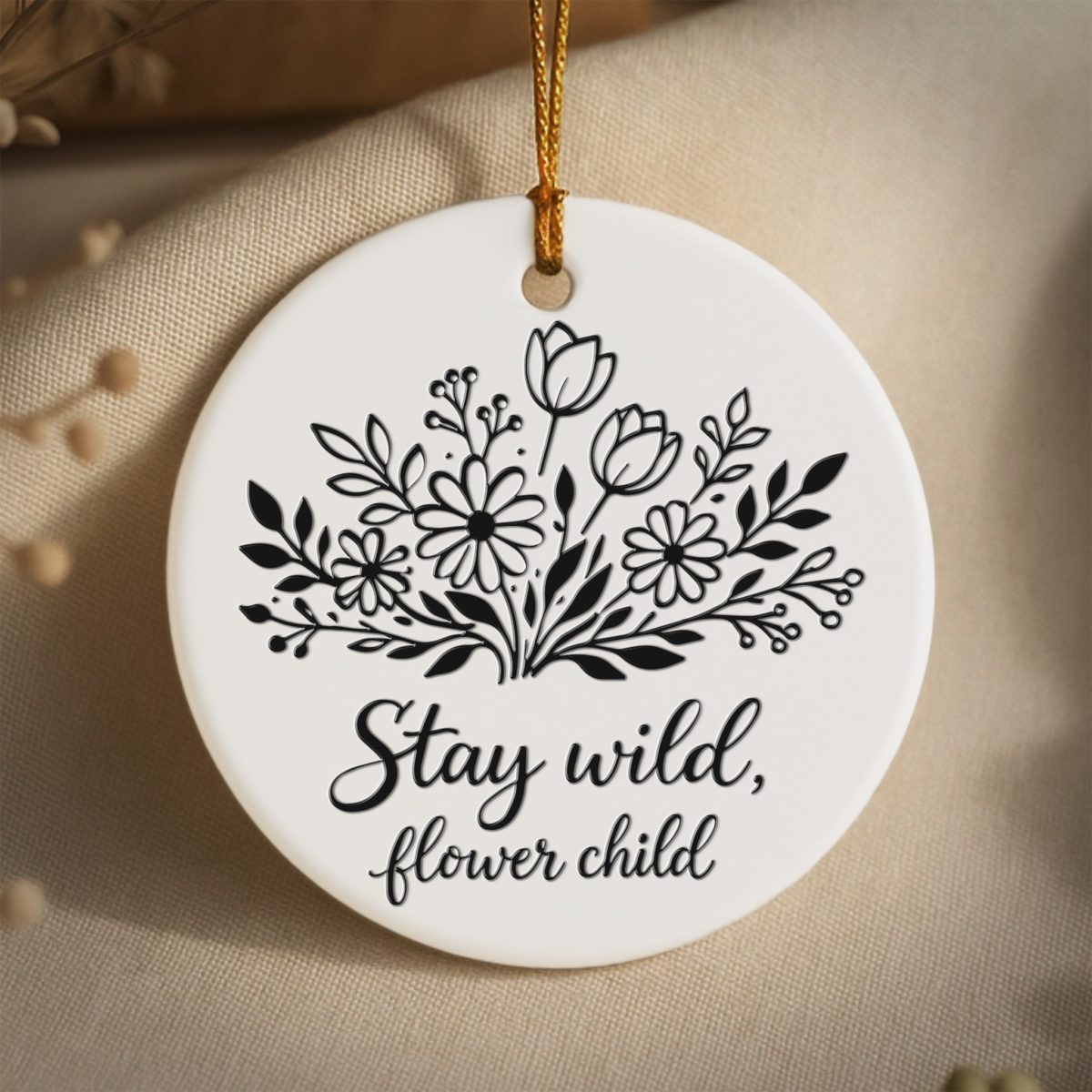 Stay wild, flower child
