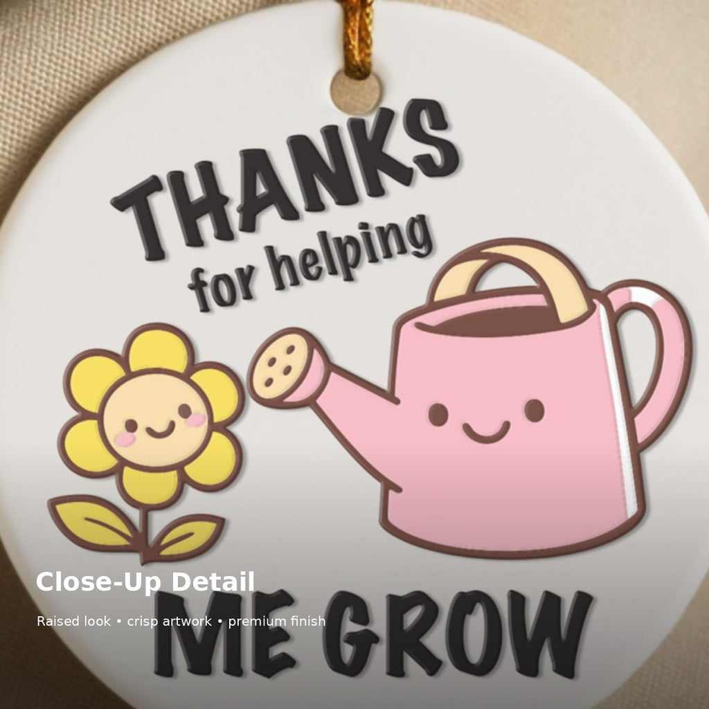 Thanks for helping me grow